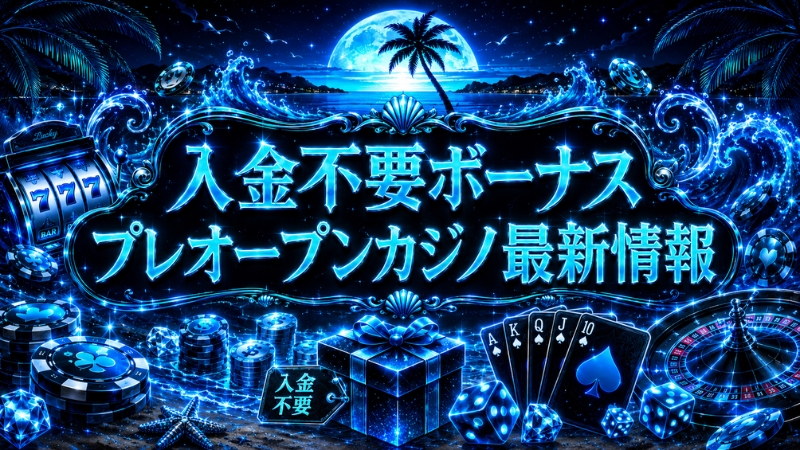 入金不要ボーナス プレオープン